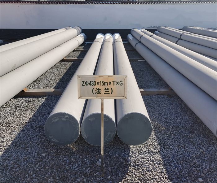 临猗430×15米×T×G砼电力电杆